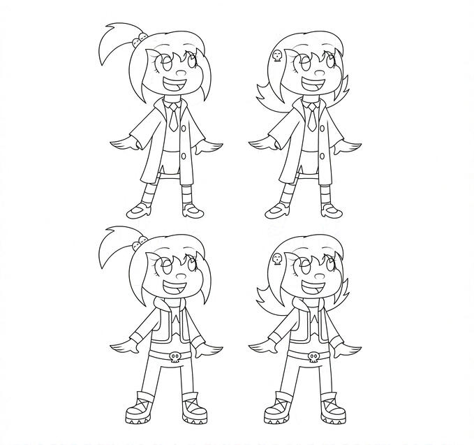 Zombie Unicorn: Ophelia Final Character Design Zombie Unicorn: Ophelia Final Character Design