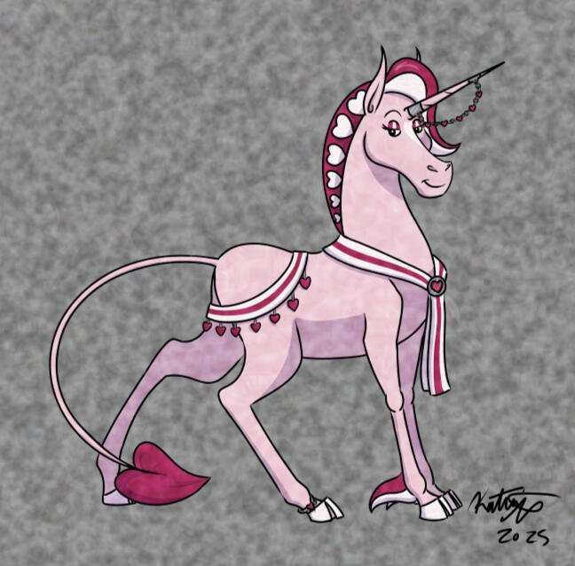 Hearts Unicorn Hearts Unicorn